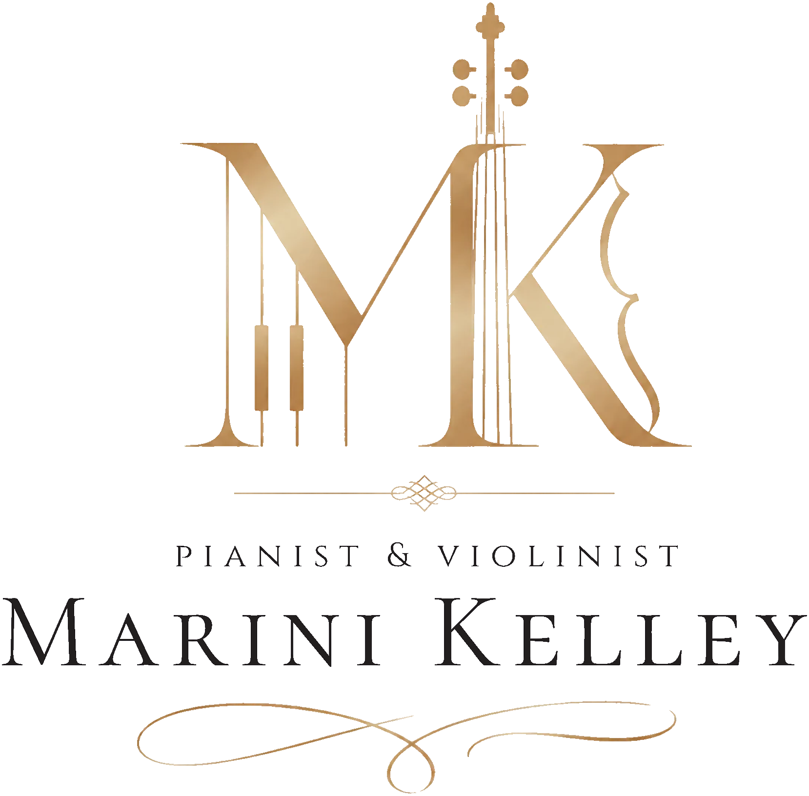 Pianist & Violinist Marini Kelley logo